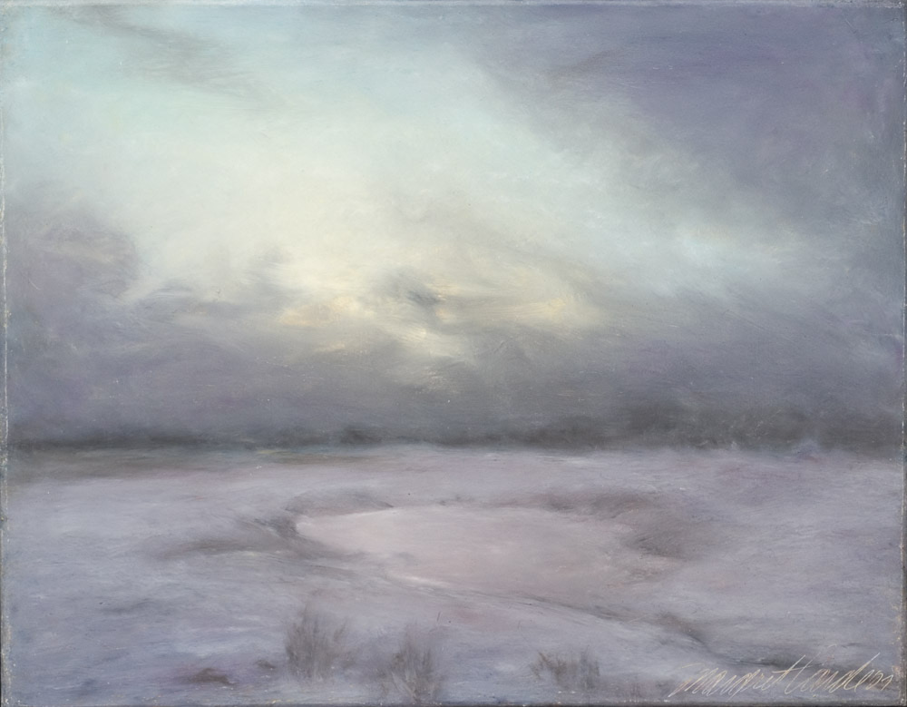 Stock Pond in Winter